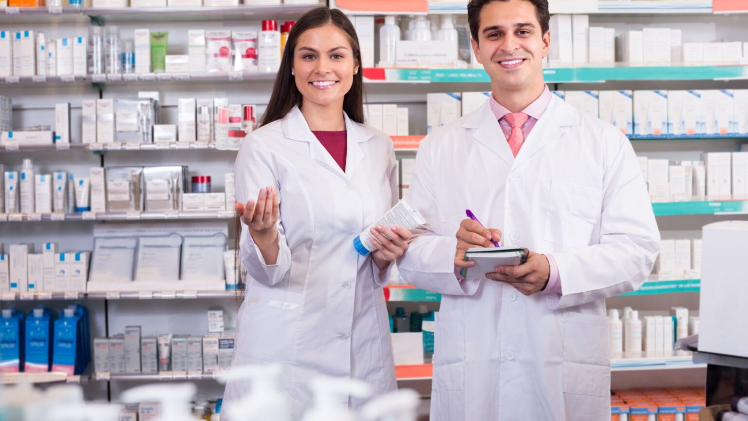 Apotheke mit 2 Mitarbeitern