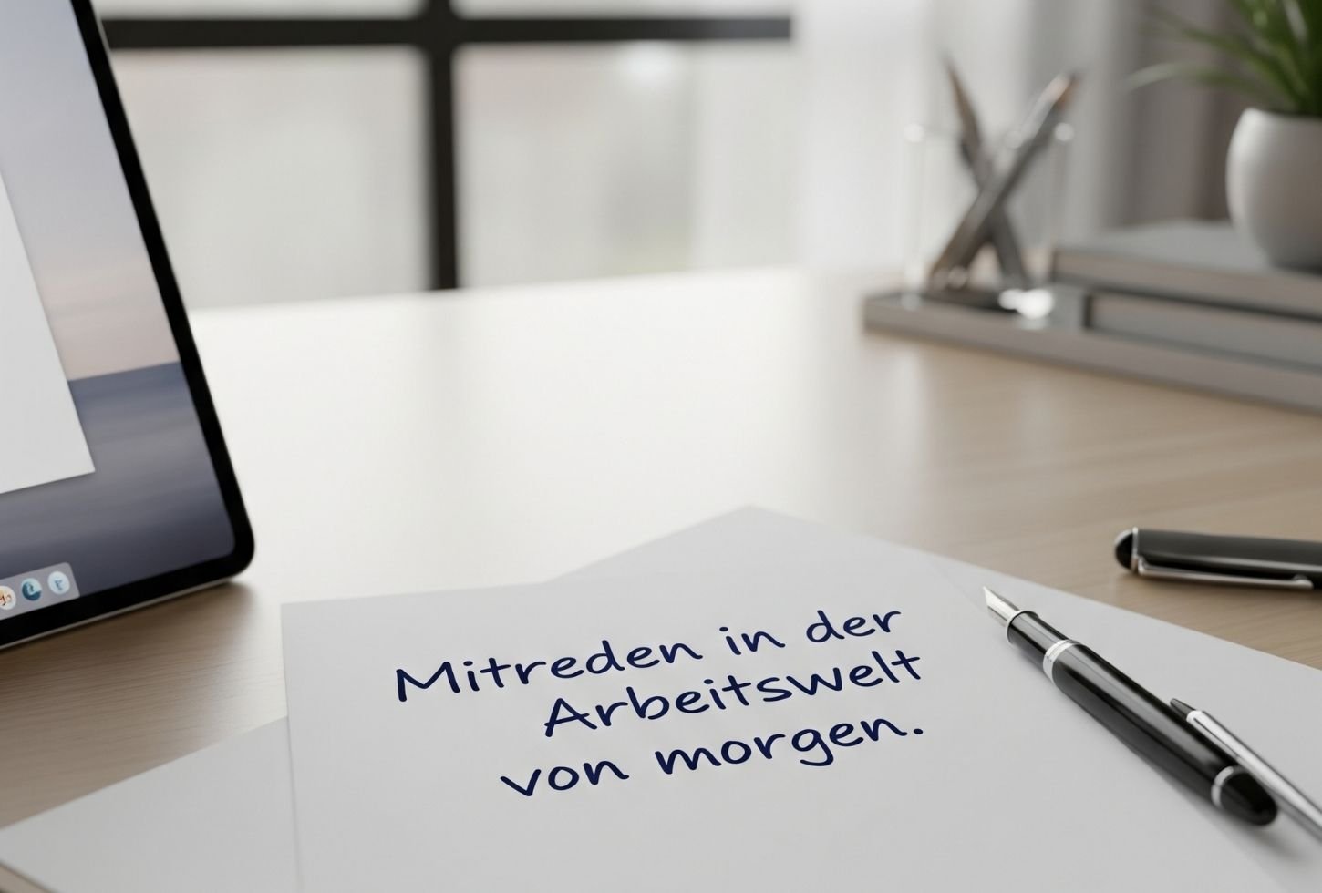 Claim: Verstehen, was kommt. Mitreden, was zählt.