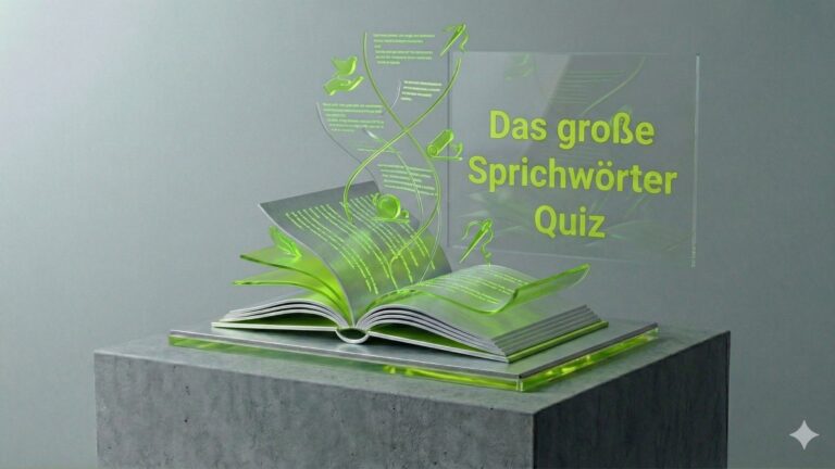 Das große Sprichwort Quiz