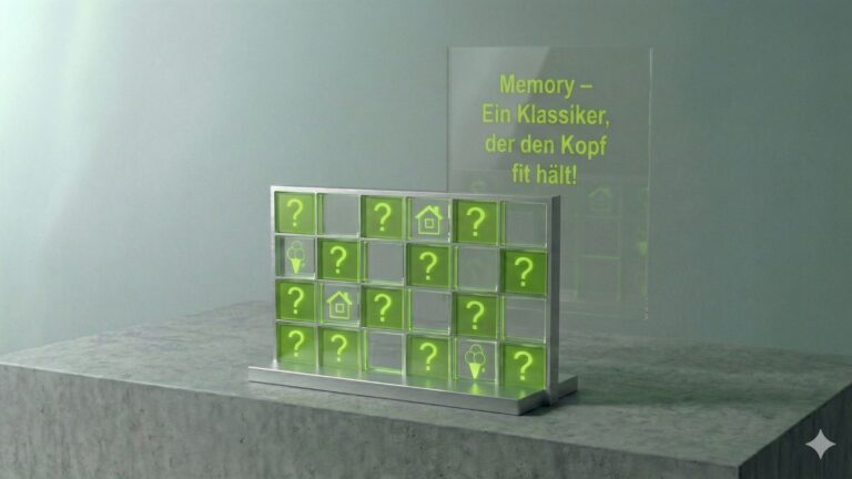Memory - ein Klassiker der den Kopf fit hält