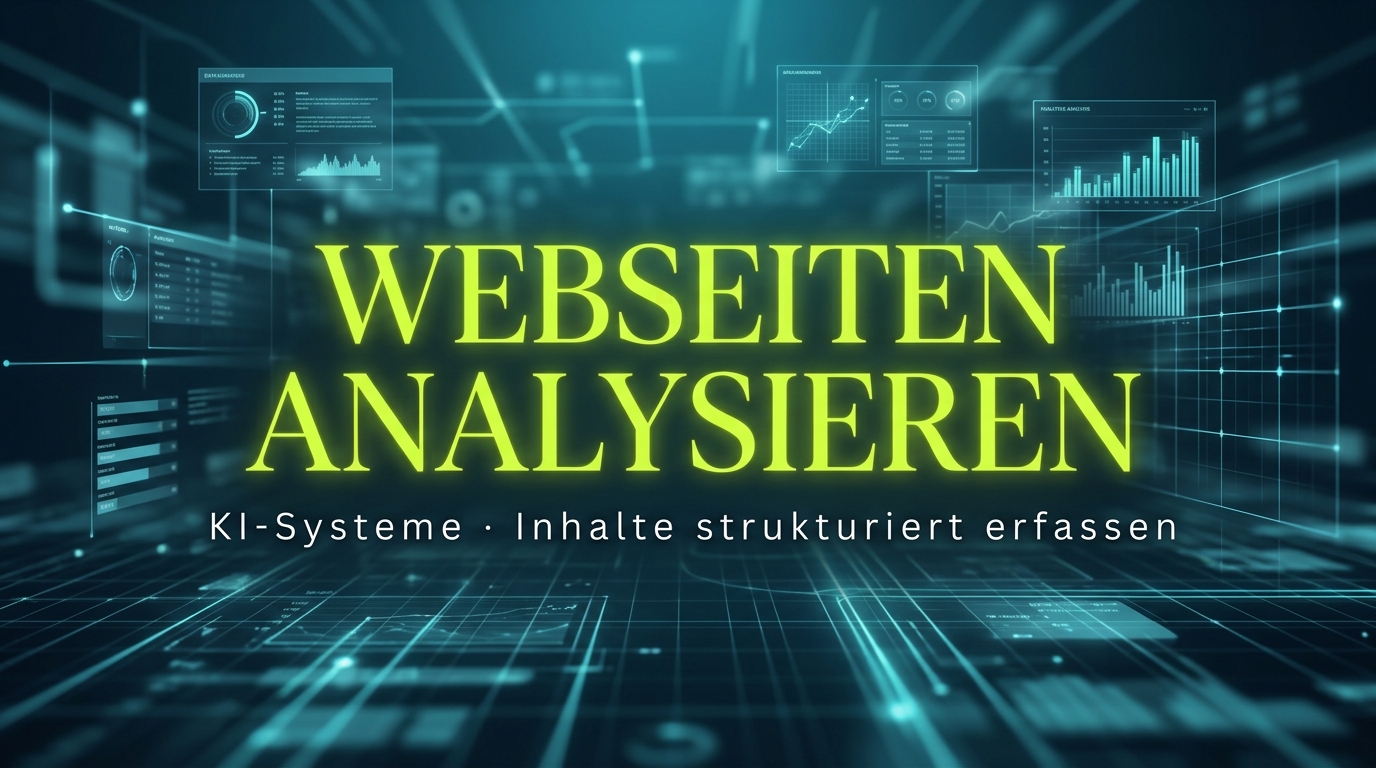 Website mit KI analysieren