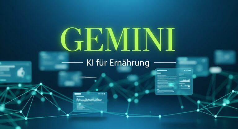 Gemini: Ernährungsberatung Schritt für Schritt