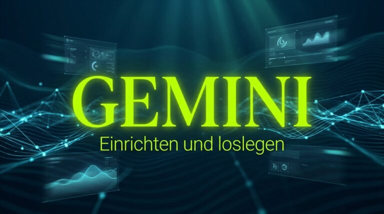 Gemini einrichten - Featured