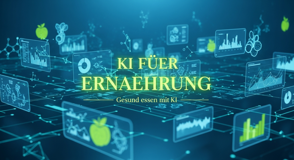 Ernährung mit KI – abstrakte Darstellung