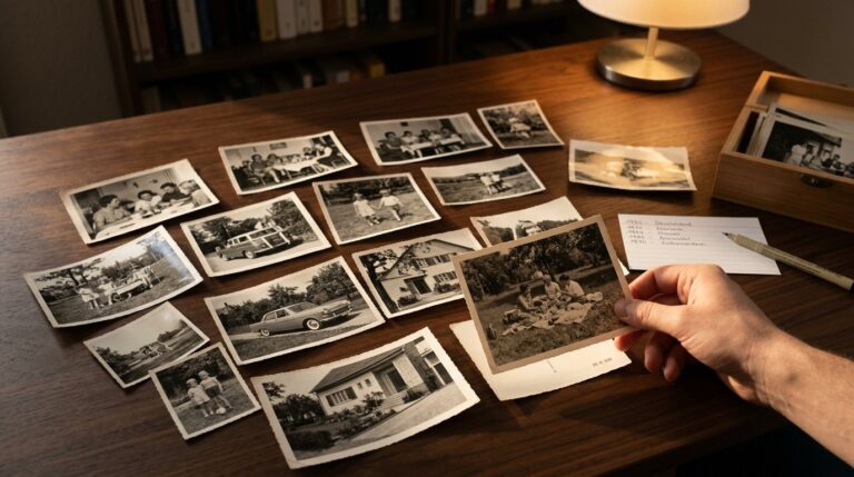 Alte Fotos beschriften – bevor die Erinnerung verblasst