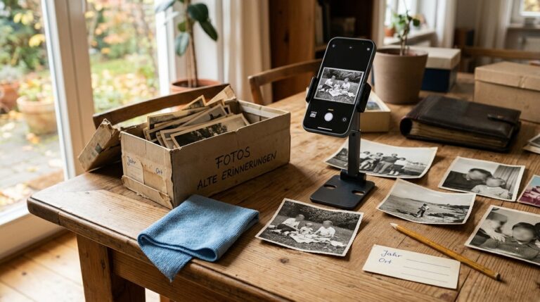 Symbolbild: Alte Fotos digitalisieren