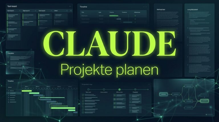 Claude für Projektplanung nutzen – Schritt für Schritt