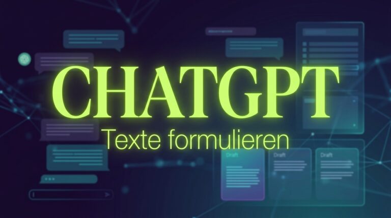 ChatGPT: Briefe, Reden und schwierige Texte formulieren – Schritt für Schritt
