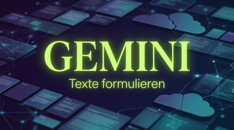 Gemini: Briefe, Reden und schwierige Texte formulieren – Schritt für Schritt