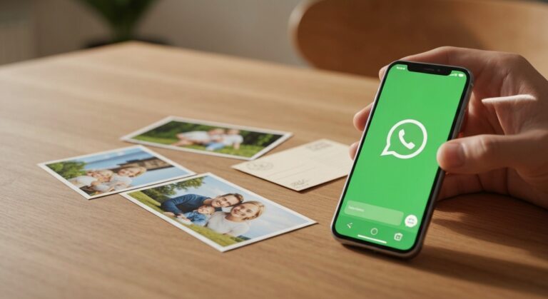 Symbolbild: Fotos mit WhatsApp verschicken