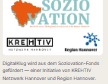 Logos DigitalKlug, SozioVation, KRE|aktiv und Region Hannover