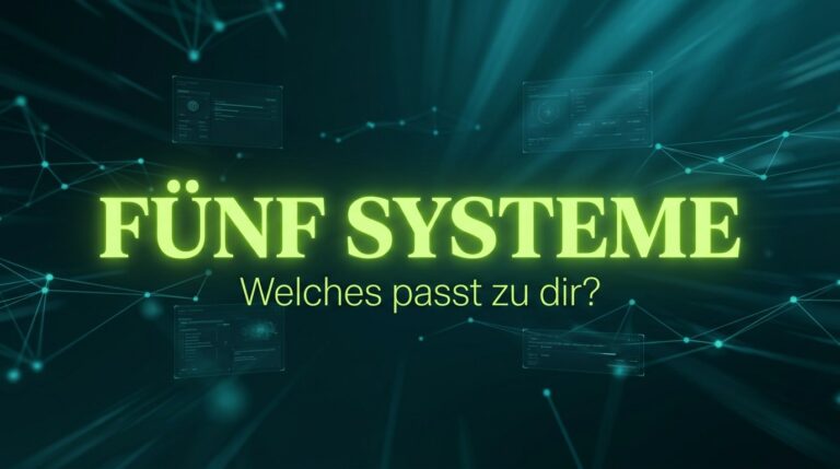 Neonmotiv zum Vergleich von KI-Systemen