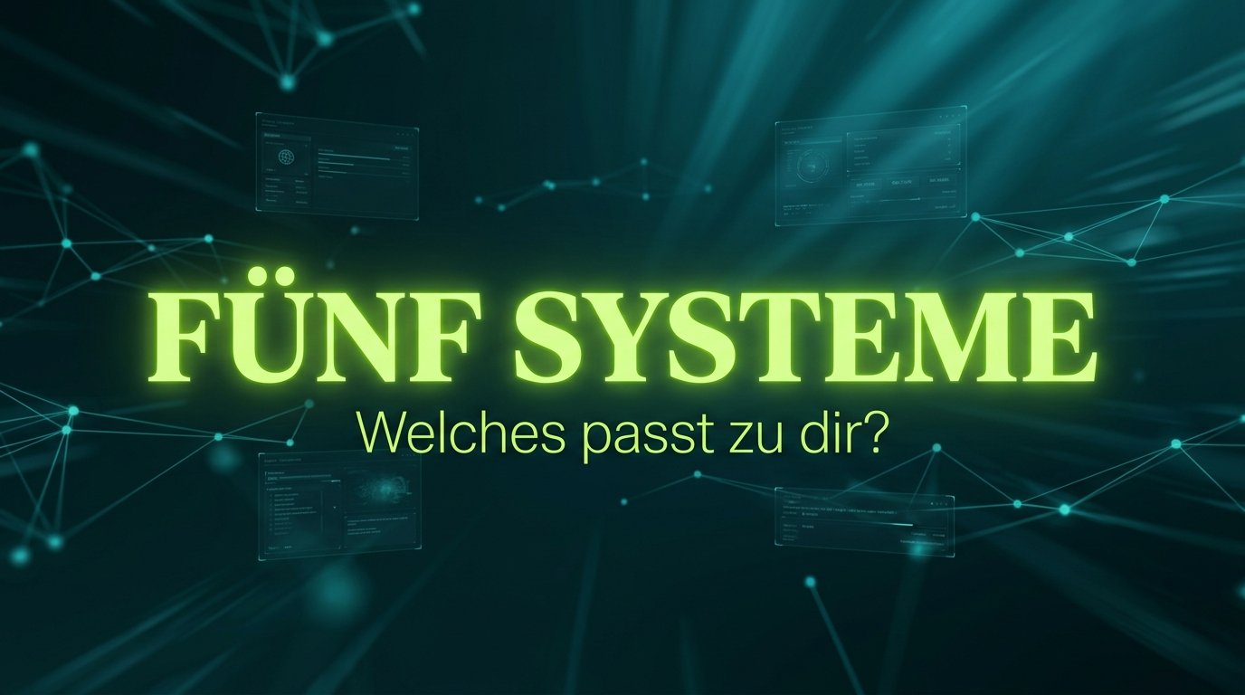 Neonmotiv zum Vergleich von KI-Systemen