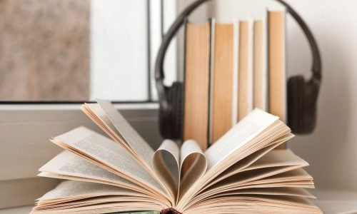 Hörbuch Ein Buch mit Kopfhörer